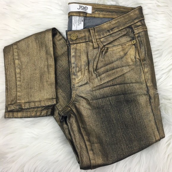 Joe Fresh Slim Coupe Etroite Gold 